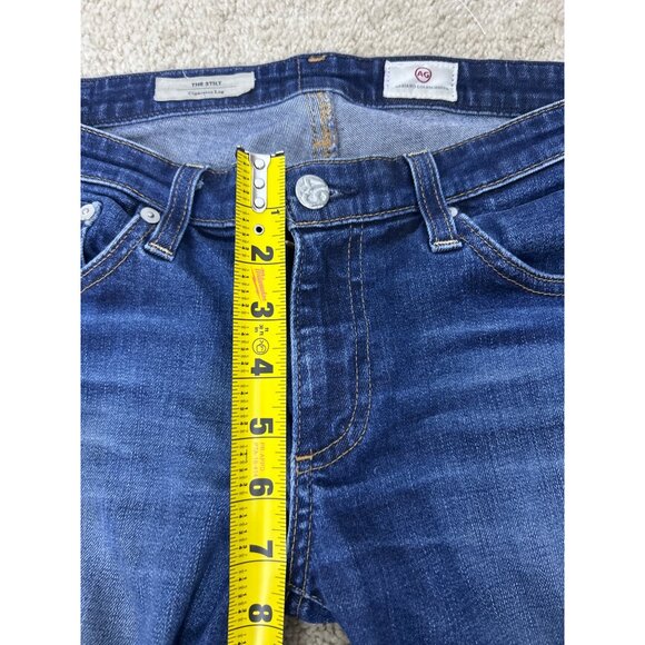 Adriano Goldschmied Women's 29R The Stilt Jeans Premium Cigarette Leg Denim - Picture 8 of 10